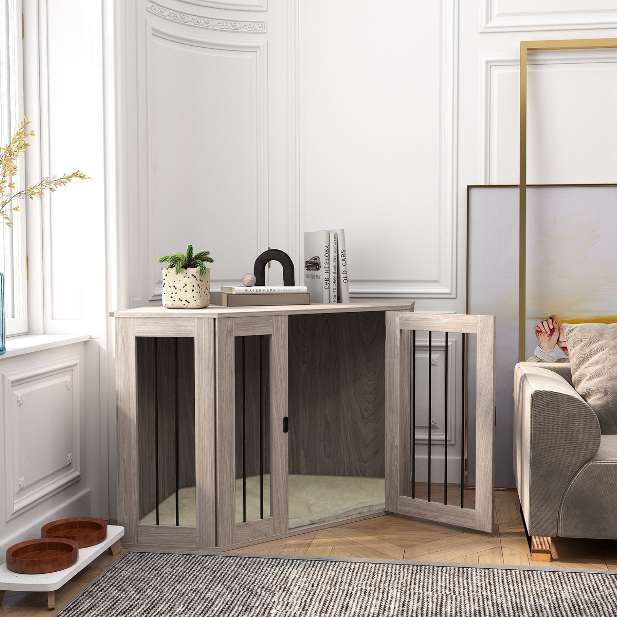Dog crate side table – image 3