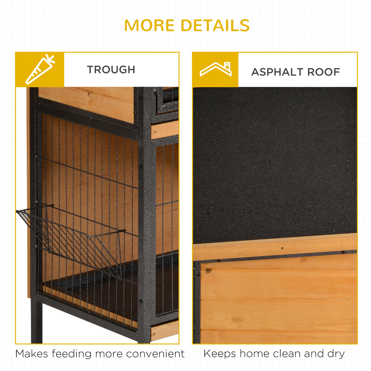 Rabbit and guinea pig hutch – image 1