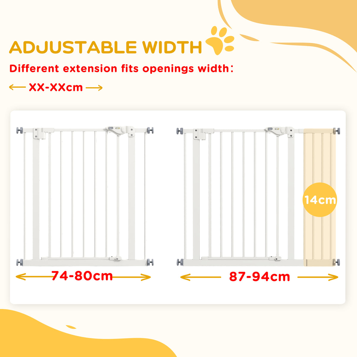 Adjustable safety gate – image 3