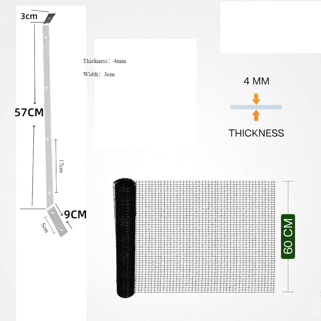 Garden fence-top mesh kit – image 4