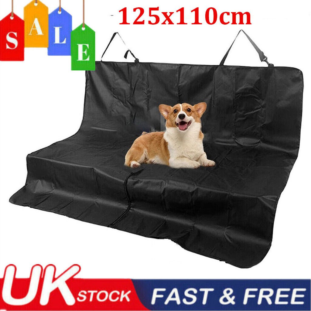 Dog Rear Seat Cover – Black, 110 × 125cm – product view 1