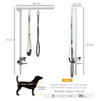 PawHut Adjustable Grooming Arm with Clamp – product view 3