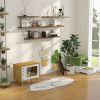 Green hooded cat litter box – image 2