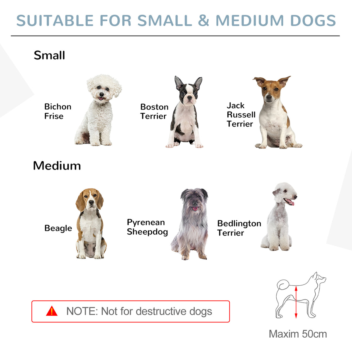 Folding wooden dog gate – image 1