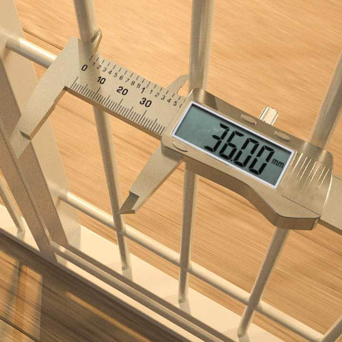 Six-panel metal pet playpen – image 4