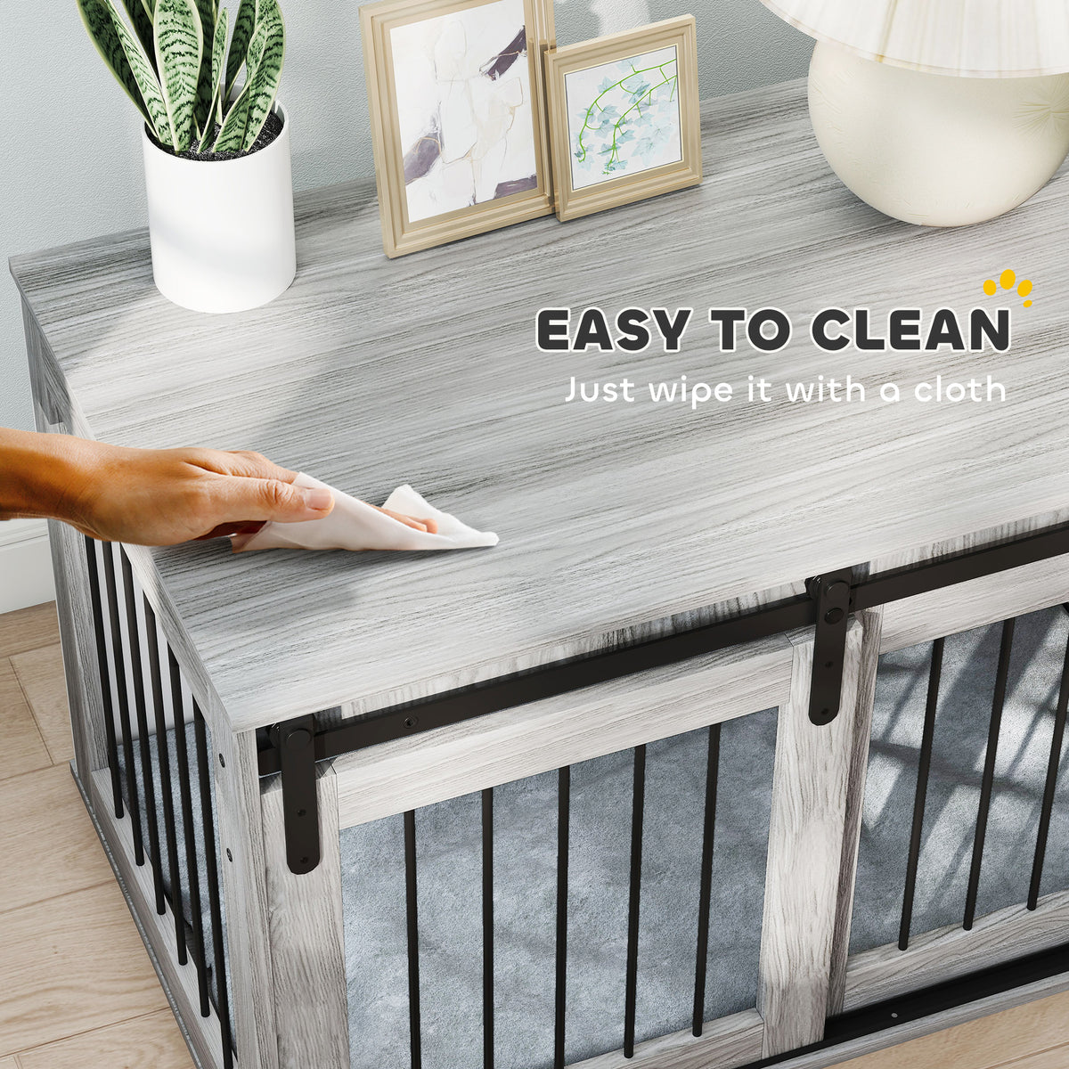 Dog crate side table – image 4
