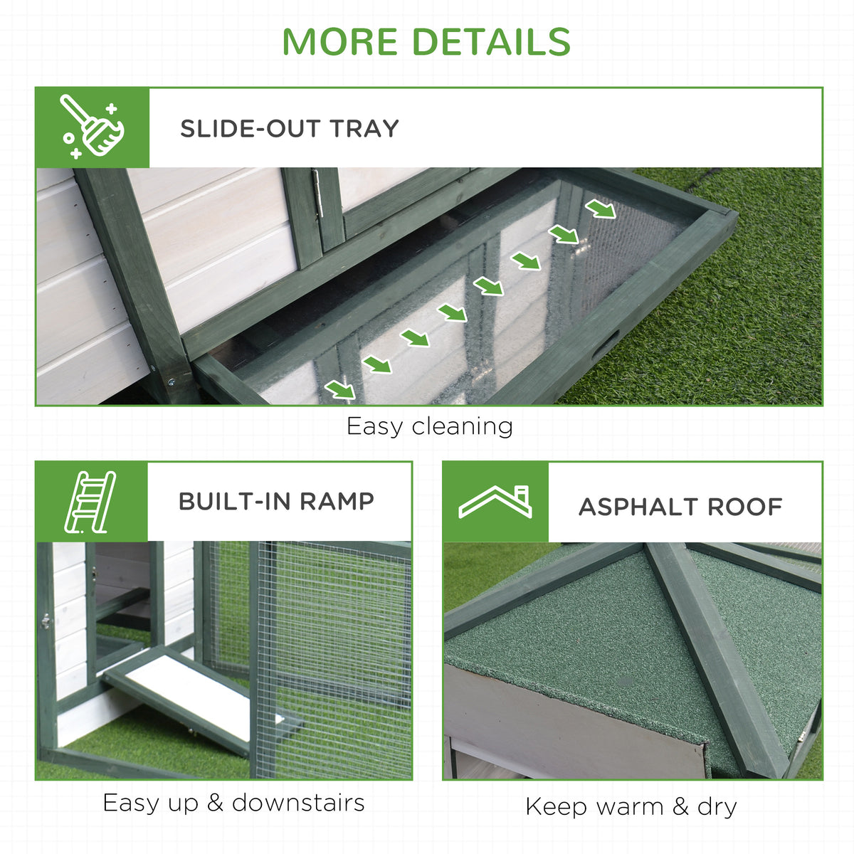Wooden chicken coop and run – image 3