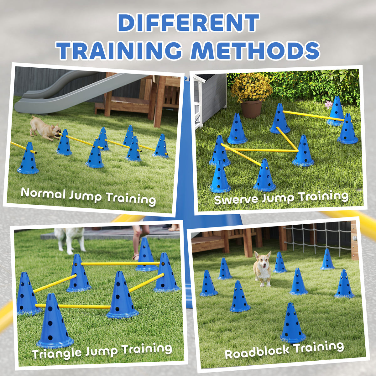 Dog agility jump set – image 4