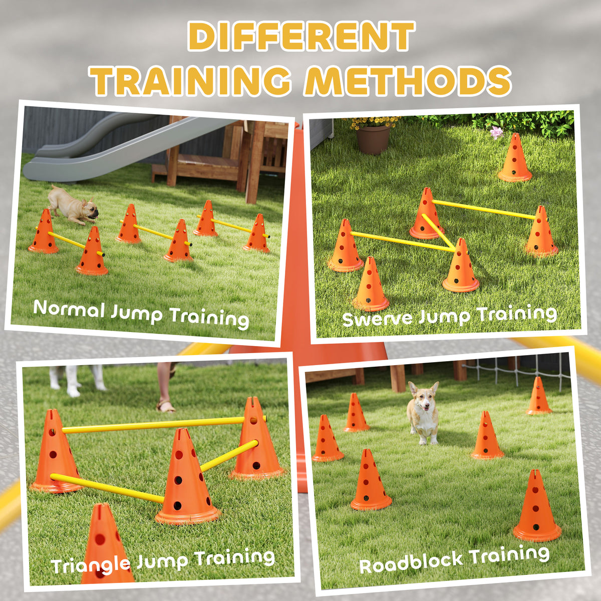 Dog agility jump set – image 5