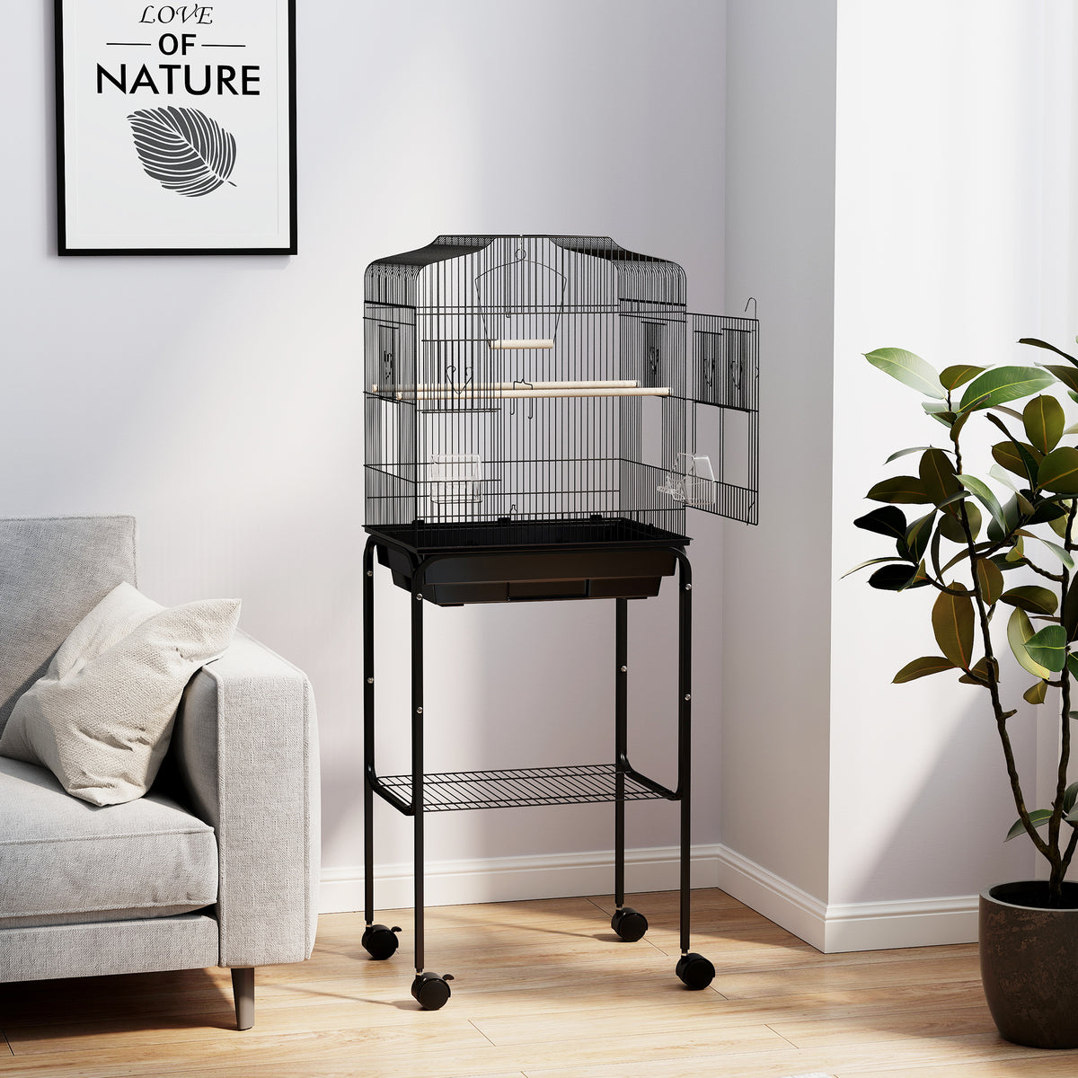 Wheeled bird cage – image 2