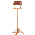 Freestanding wooden bird table – image 1
