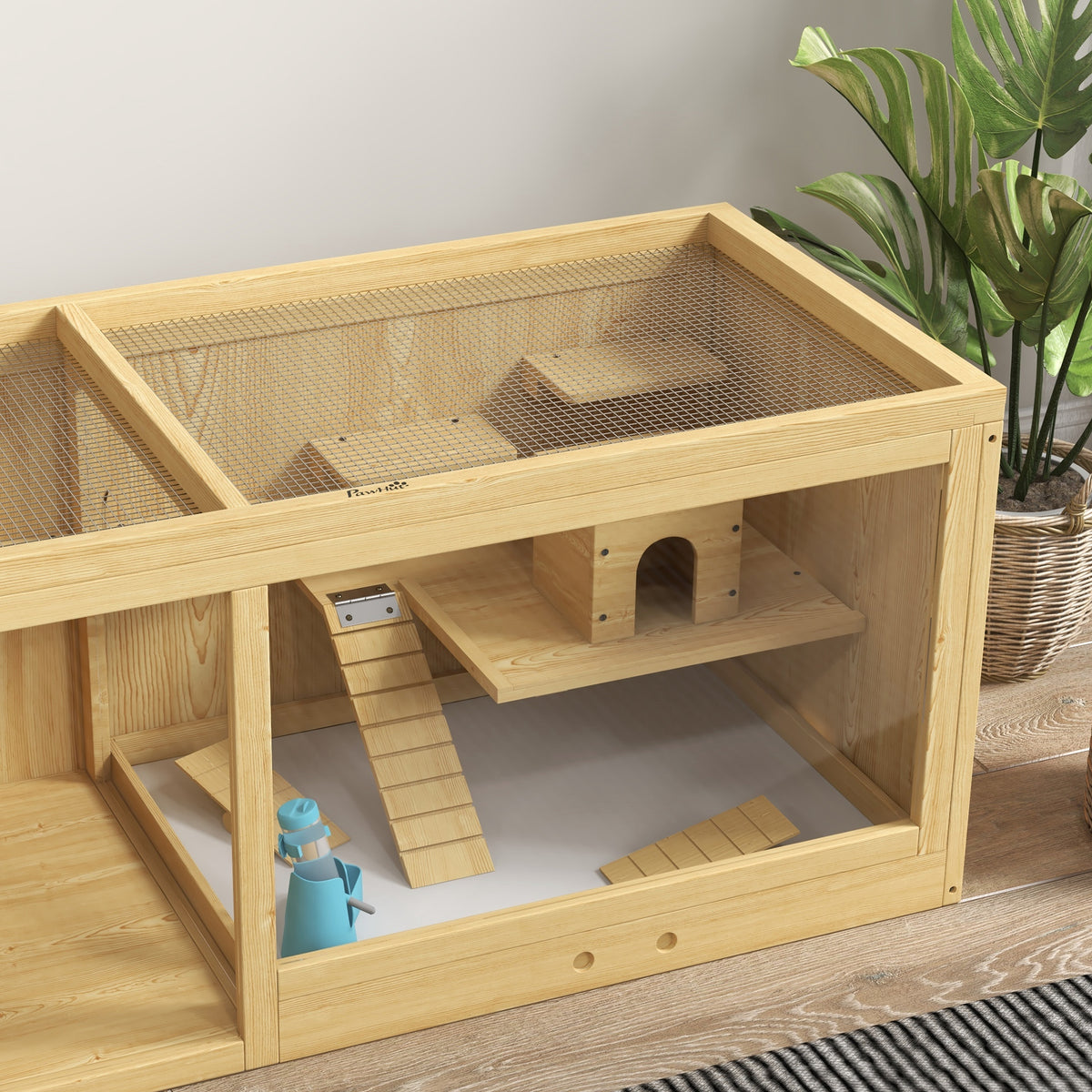Wooden hamster cage – image 3