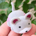 Squeaky Plush Mouse Cat Toy – product view 1