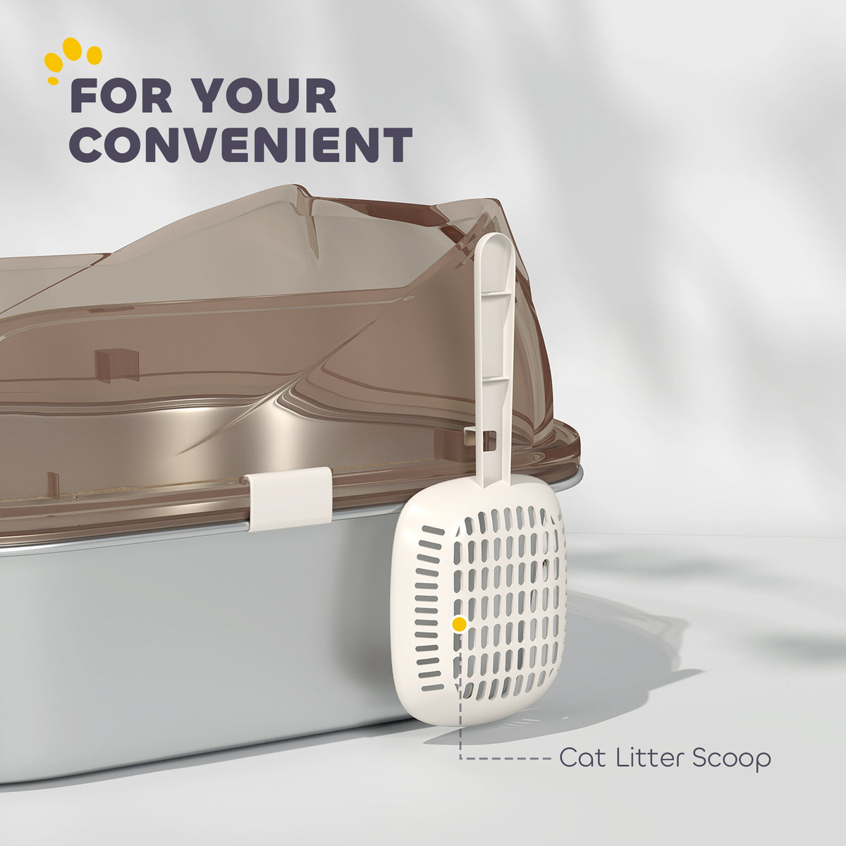 Stainless steel cat litter box – image 3