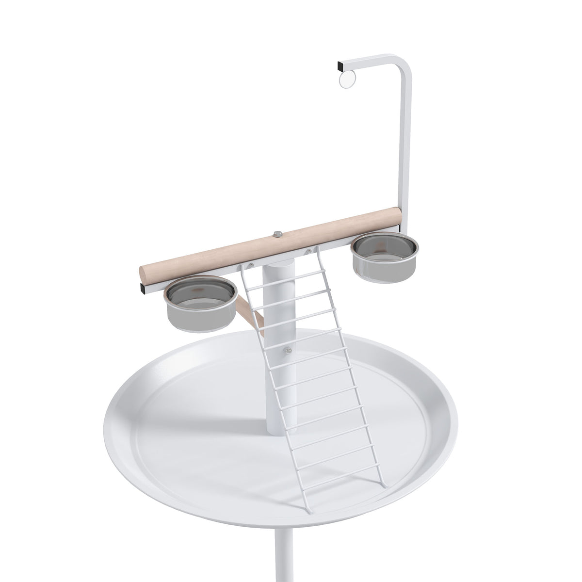 Wheeled bird perch stand – image 2