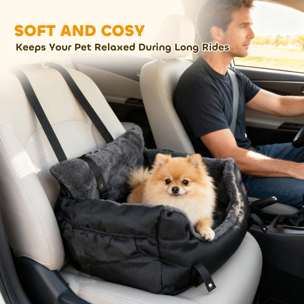 Small dog car seat black – image 4