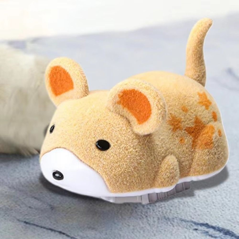 Squeaky Plush Mouse Cat Toy – product view 5