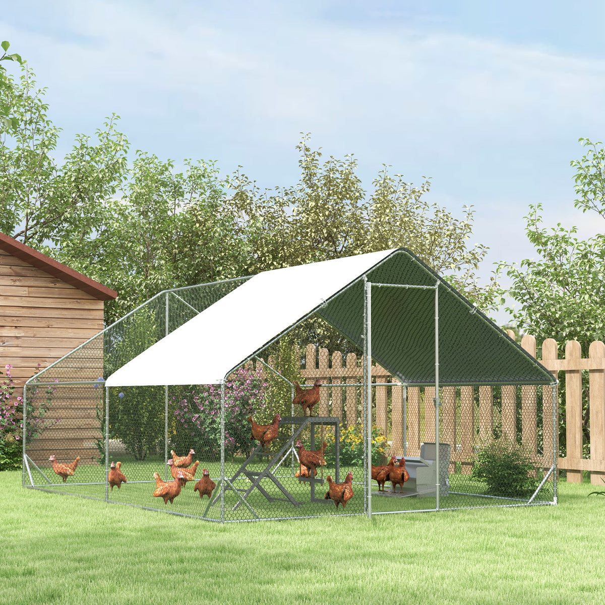 Walk-in chicken run – image 3