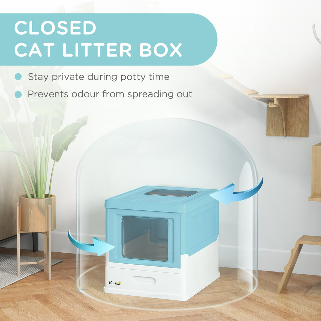 Hooded cat litter box – image 3