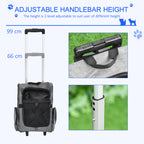 Pet travel backpack trolley – image 5
