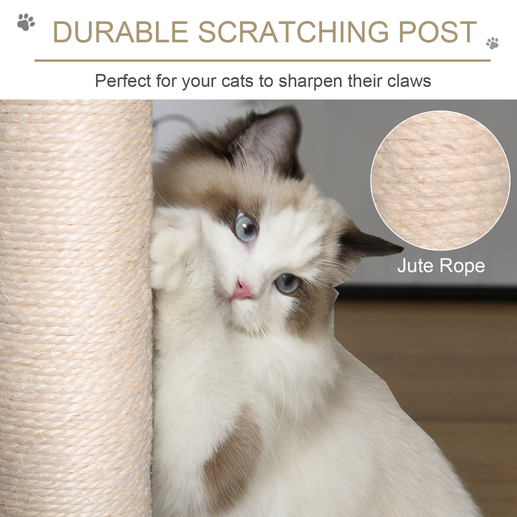 PawHut Multi-Level Cat Tree – Grey, 150cm – product view 5