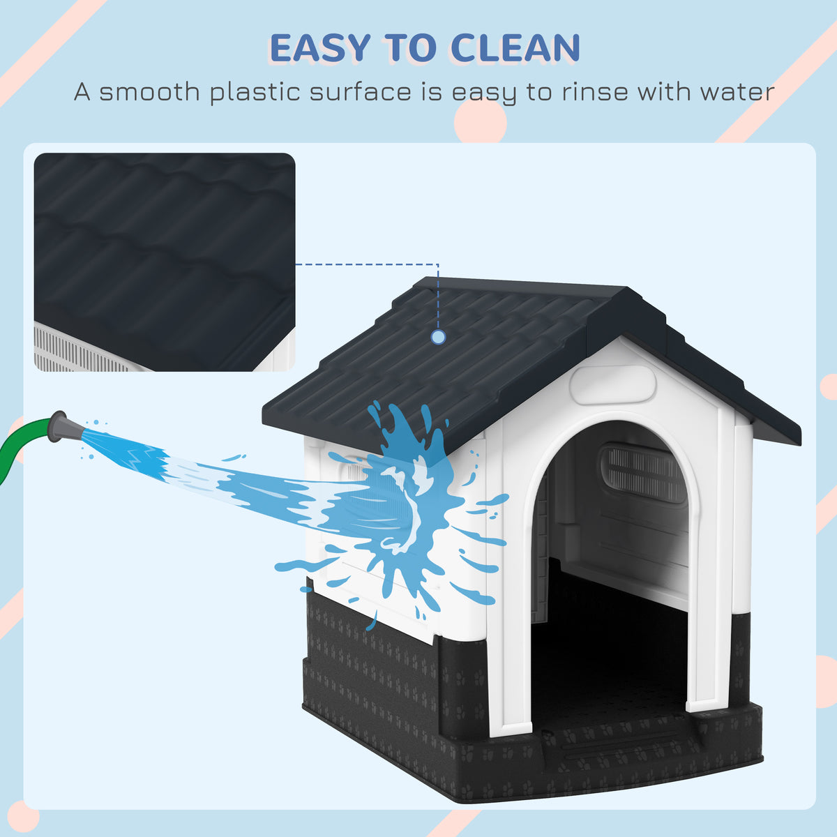 Plastic dog kennel – image 4