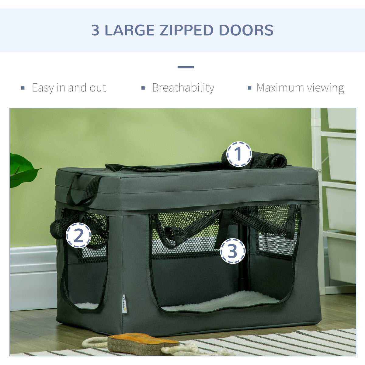 Pet carrier for miniature dogs – image 5
