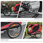 Steel dog bicycle trailer – image 2