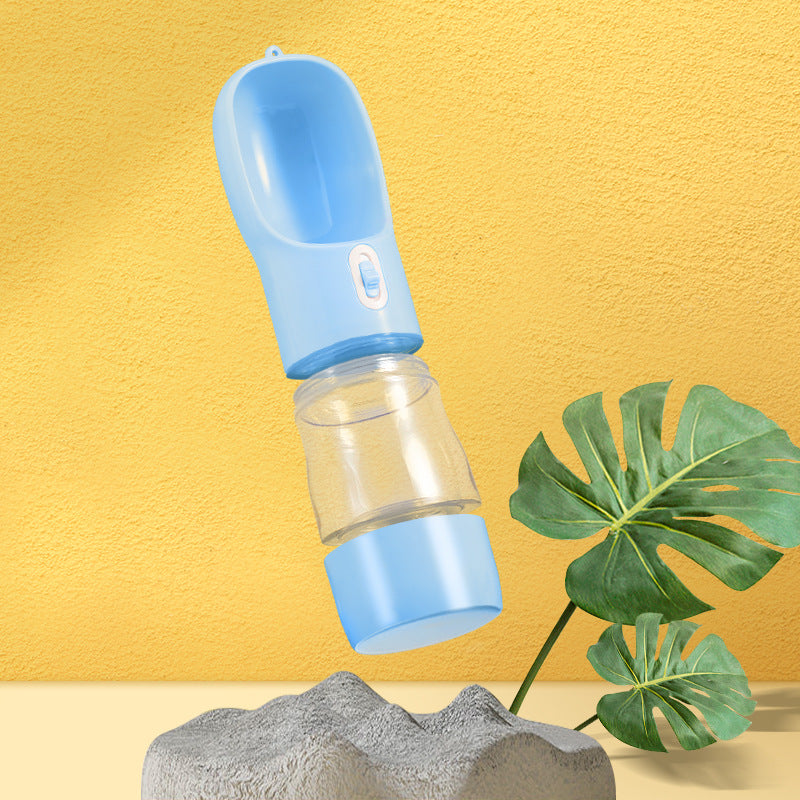 Portable pet water bottle 300ml – image 5