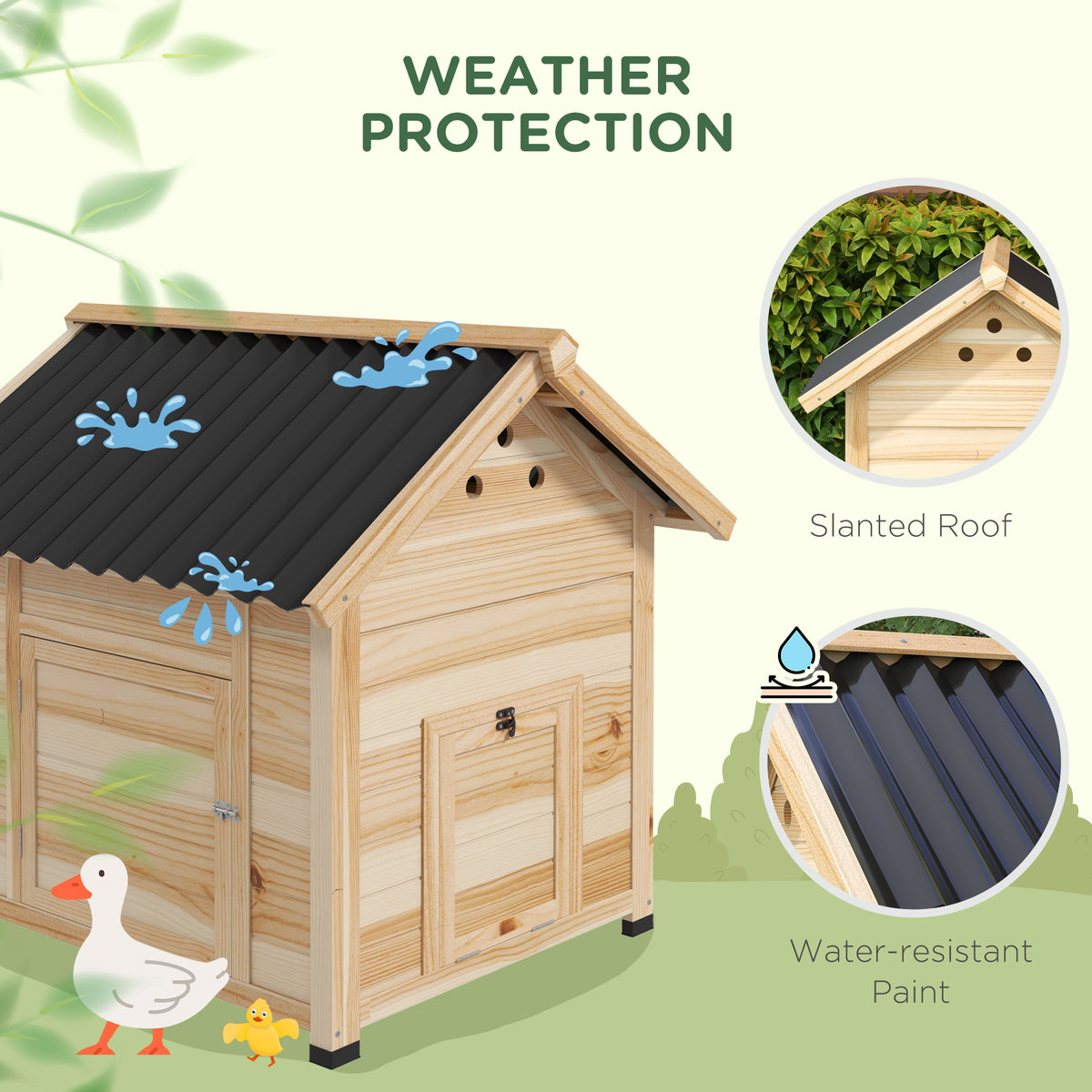 Wooden duck house – image 4