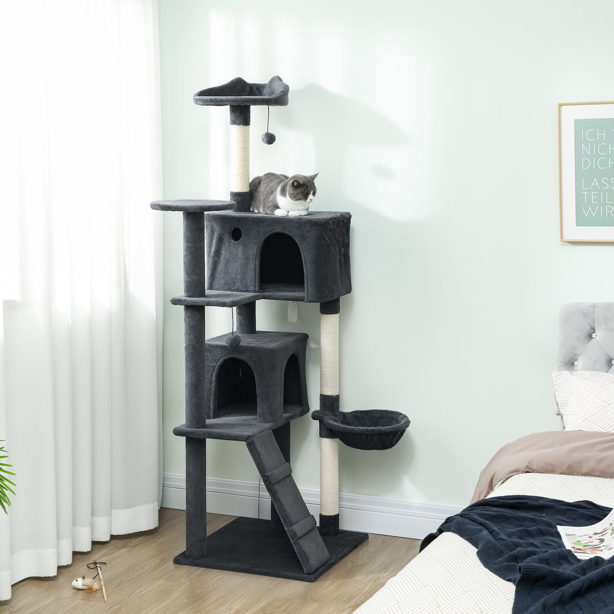 Large 180cm cat tree – image 4