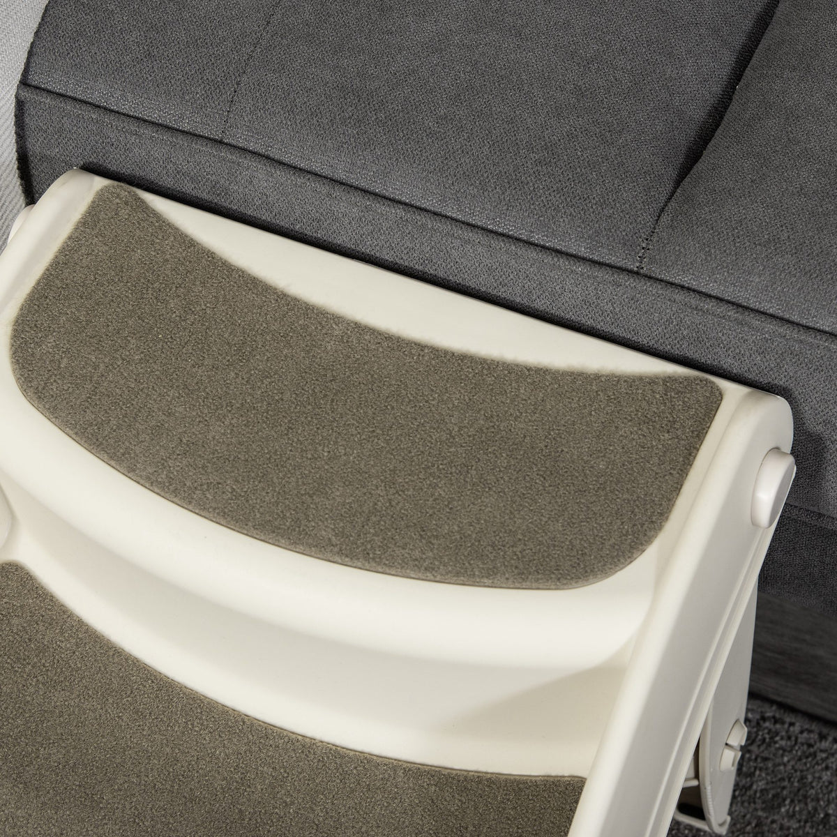 Folding three-step dog stairs – image 2