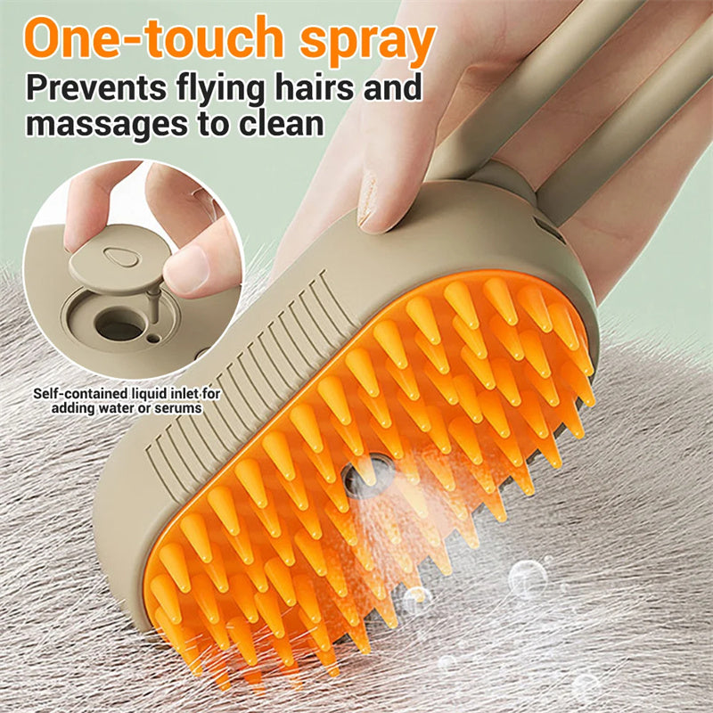 USB spray grooming brush – image 4