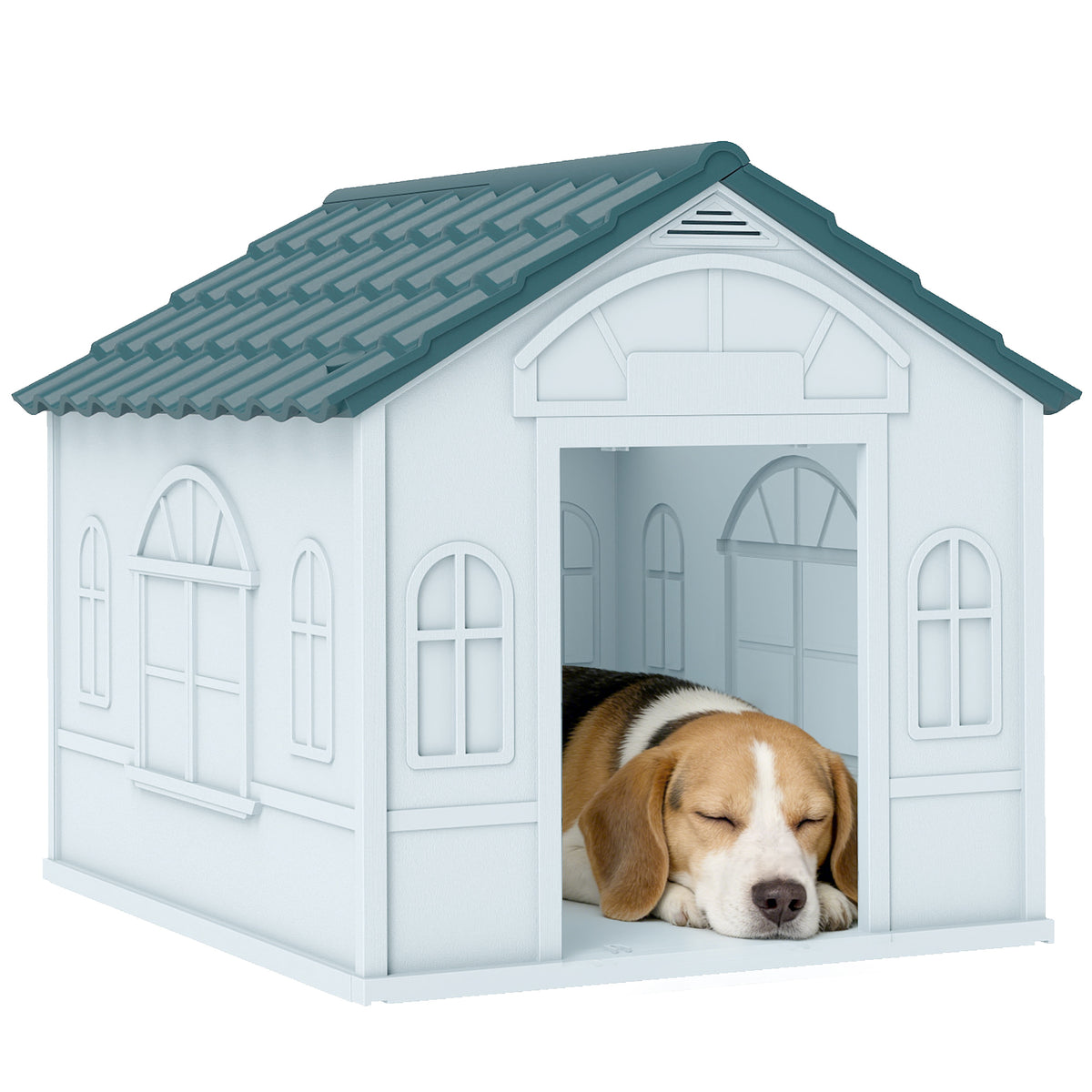 Plastic dog kennel for medium dogs – image 2