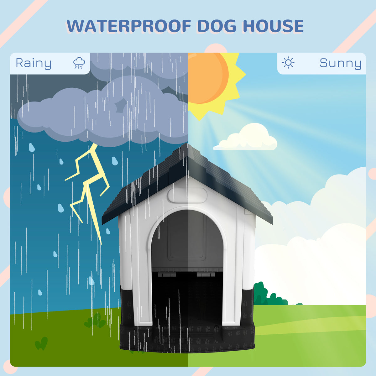 Plastic dog kennel – image 3
