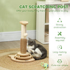 PawHut Five-in-One Cat Scratch Post – 49cm – product view 5