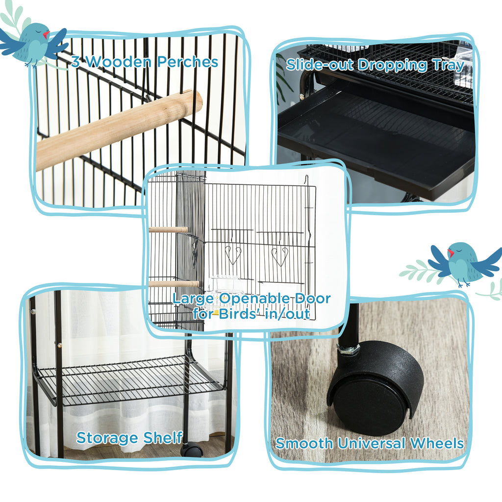 Wheeled bird cage – image 4