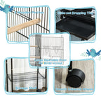 Wheeled bird cage – image 4