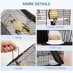 Metal bird cage – image 1