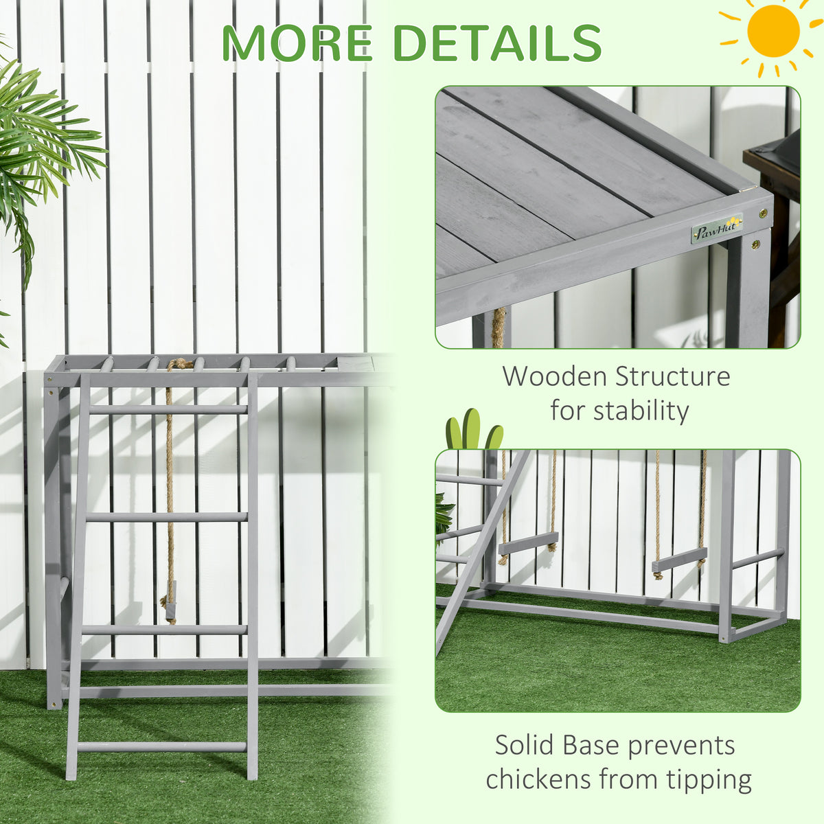 Wooden chicken play set – image 4