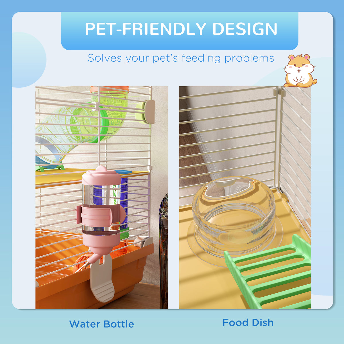 Five-tier hamster cage – image 4