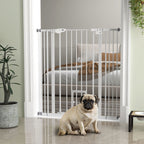 Extra-tall dog gate with cat flap – image 2