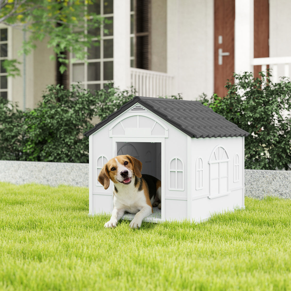 Plastic dog kennel for medium dogs – image 2