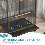 Grey bird cage – image 3