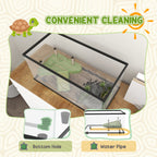 50L glass turtle tank – image 4
