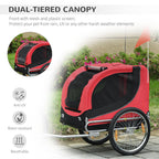 Steel dog bicycle trailer – image 3