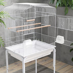 Wheeled bird cage with stand – image 1