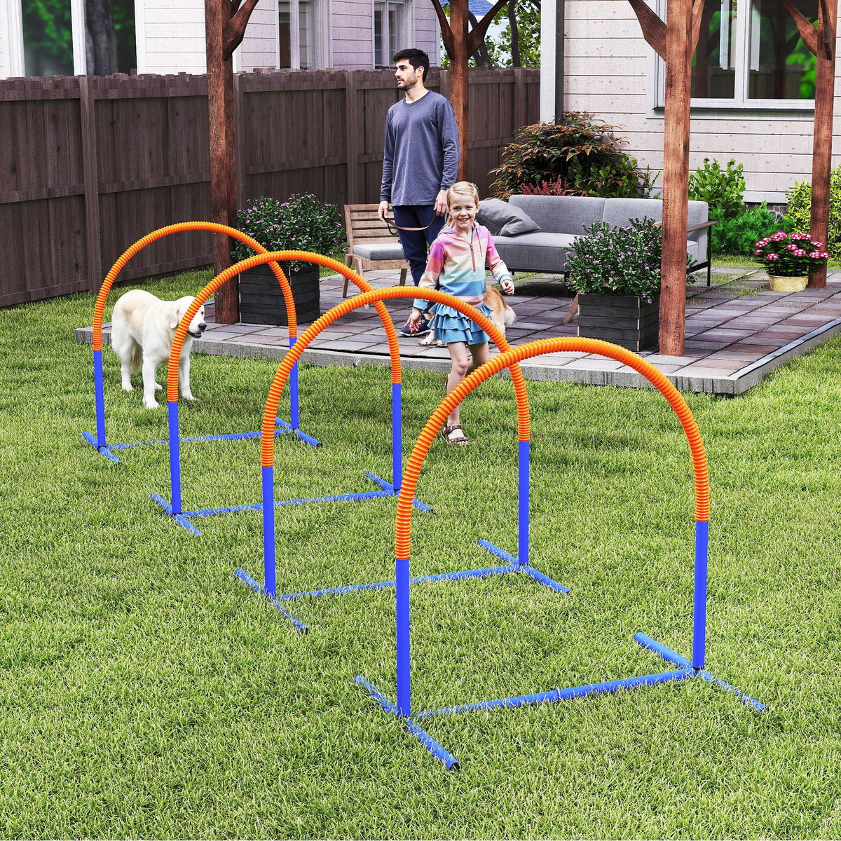 Portable dog agility set – image 2