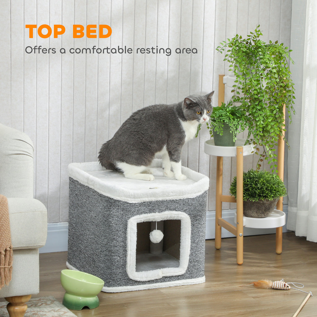 Two-level cat cave house – image 3