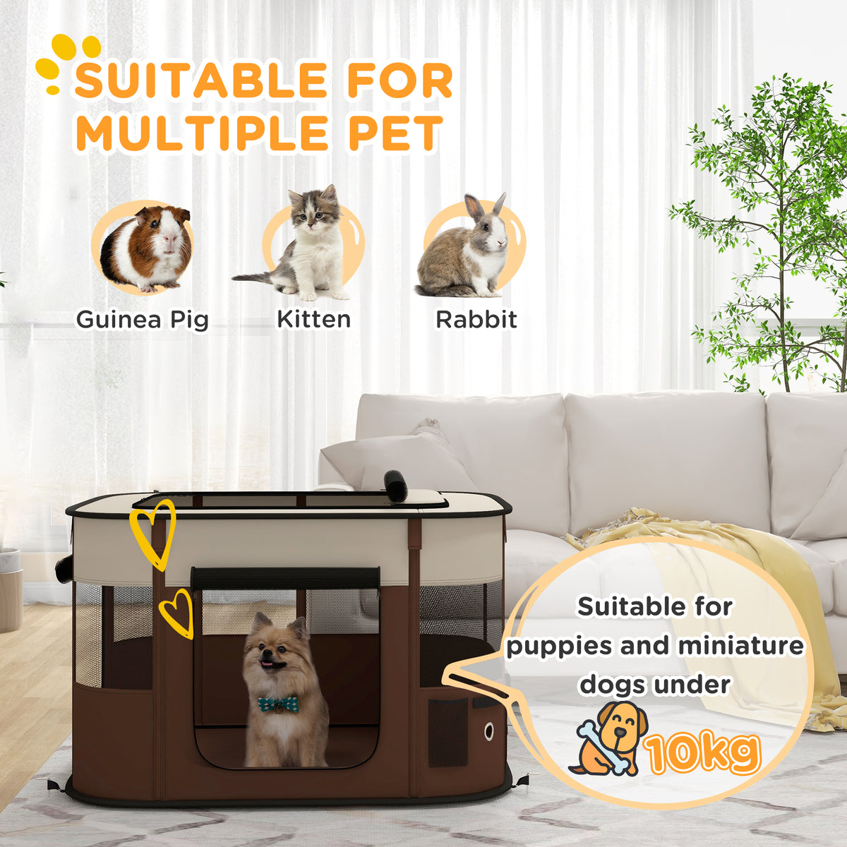 Foldable dog fence – image 2